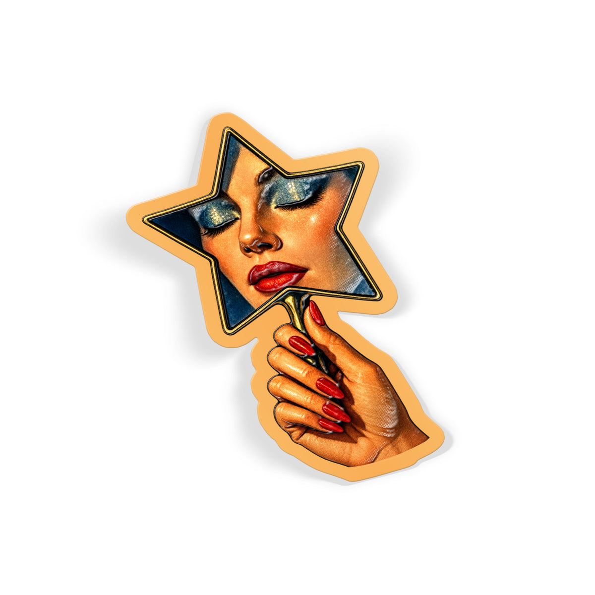 Star Mirror Lady