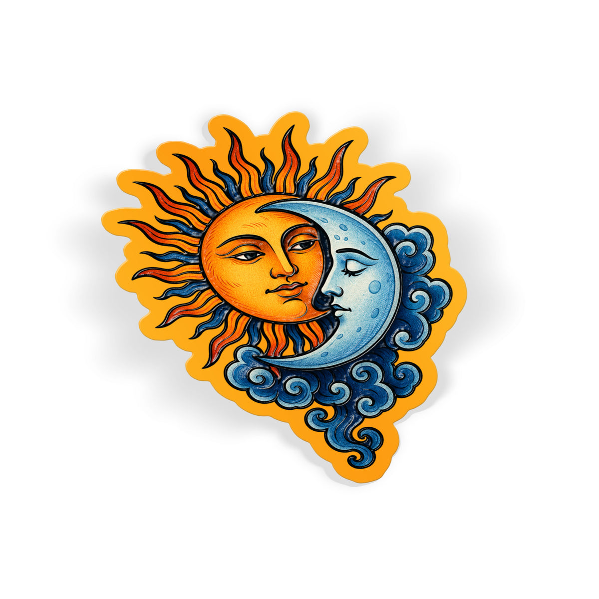 Sun And Moon Tattoo
