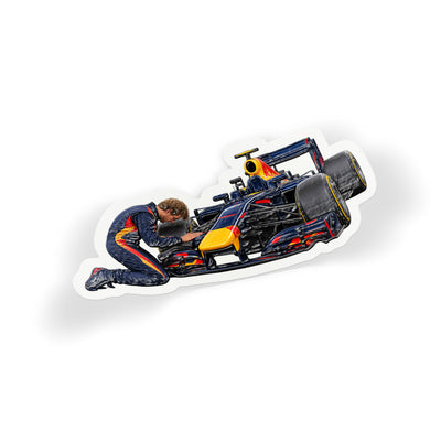 Vettel India Salute