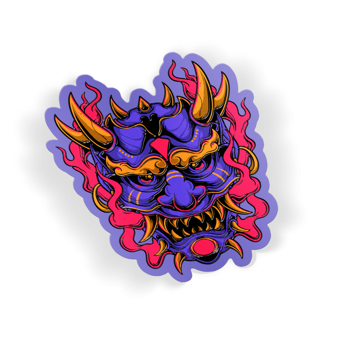 Violet Oni Mask