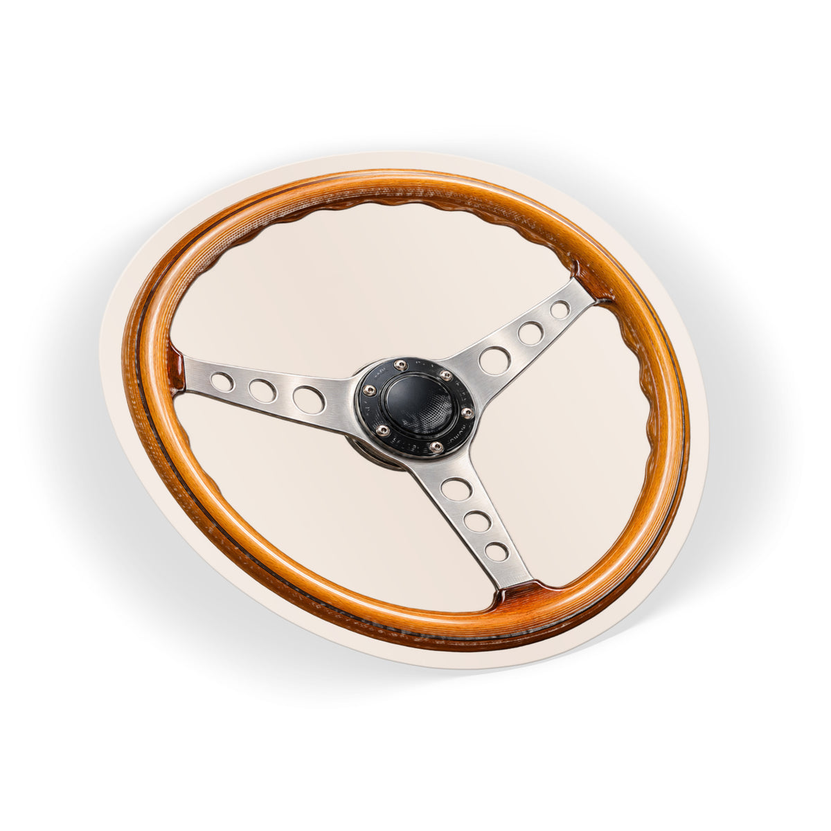 Wooden Steering Wheel