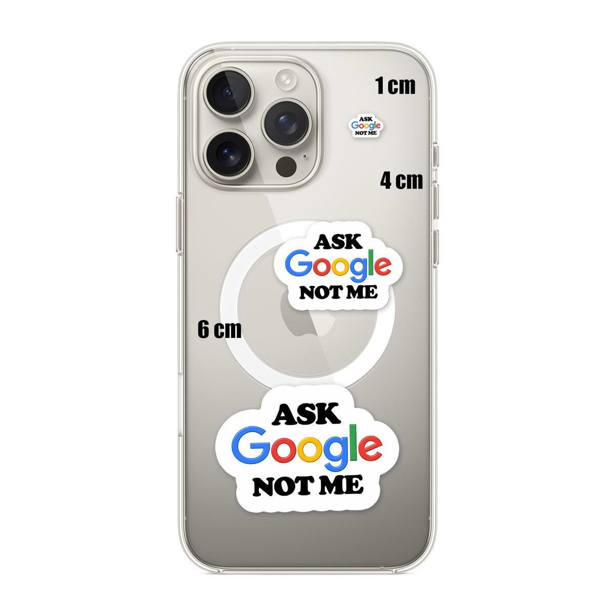 Ask Google Not Me