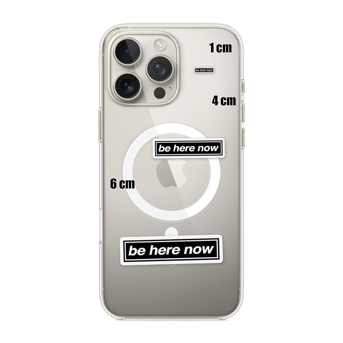 Be Here Now Label