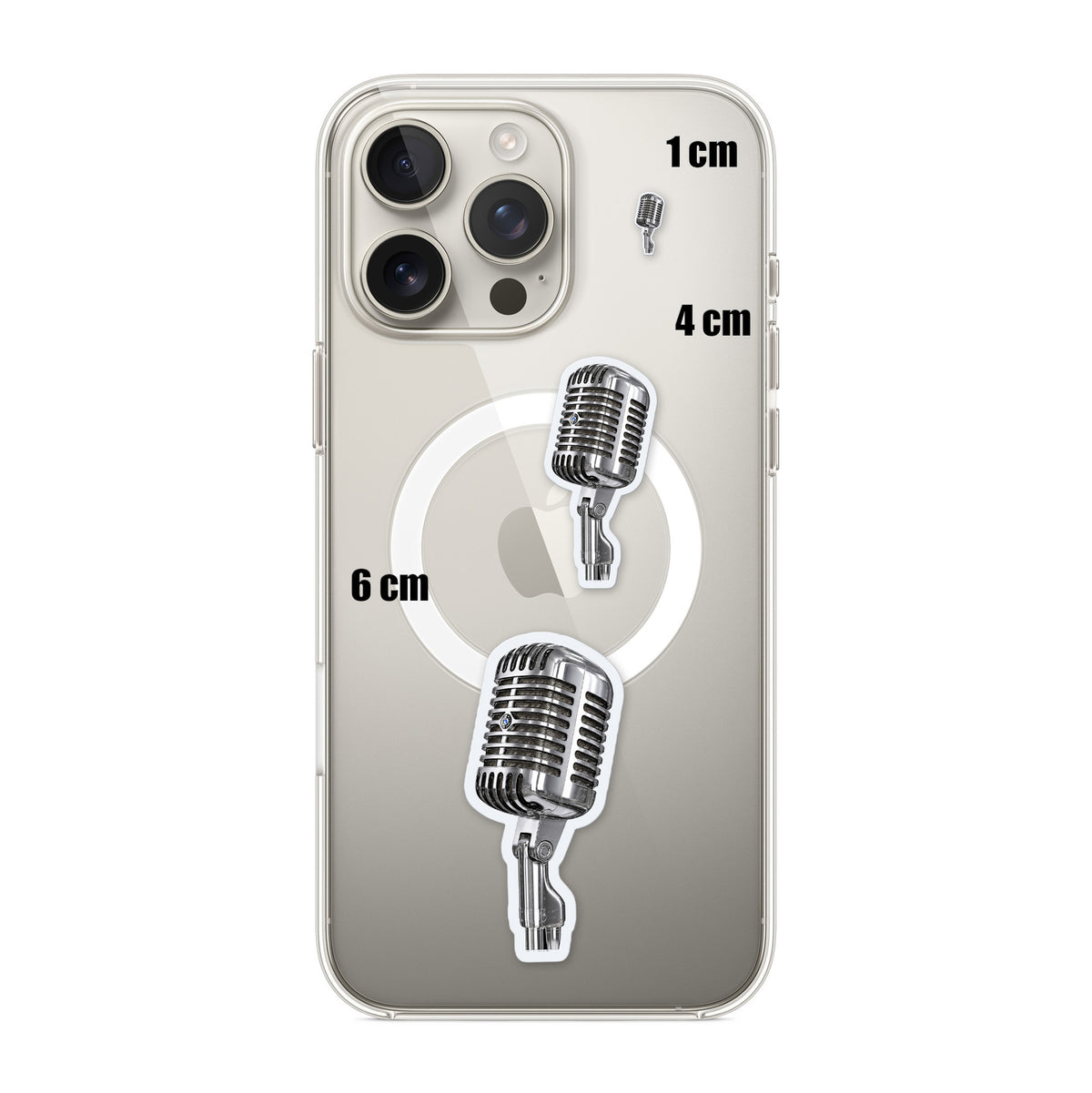 Chrome Vintage Mic