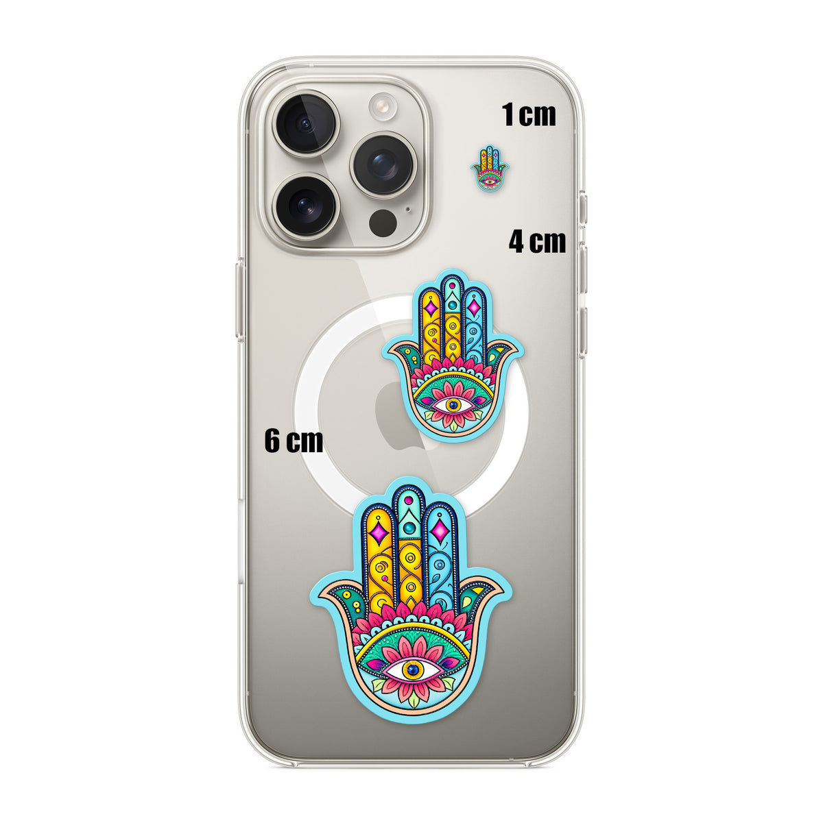 Colourful Hamsa Eye