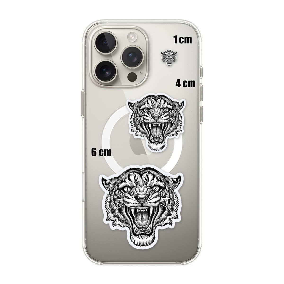 Engraved Tiger