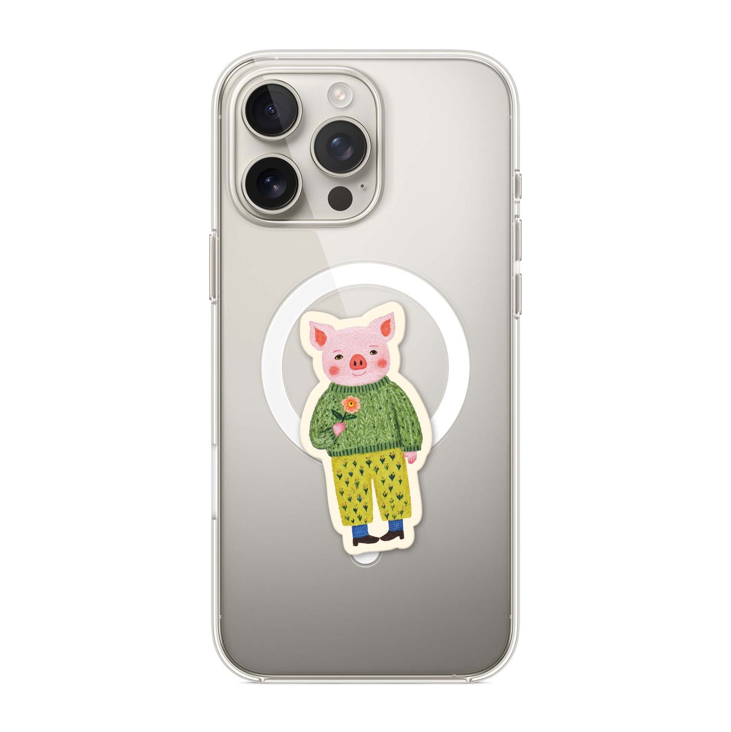 Floral Pig