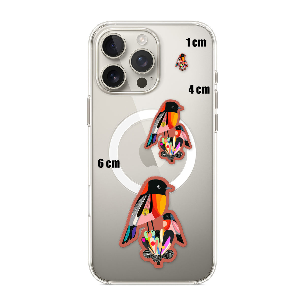Geo Birds Bloom