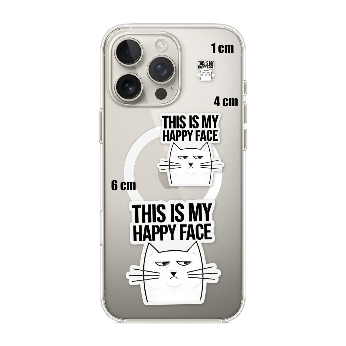 Happy Face Cat