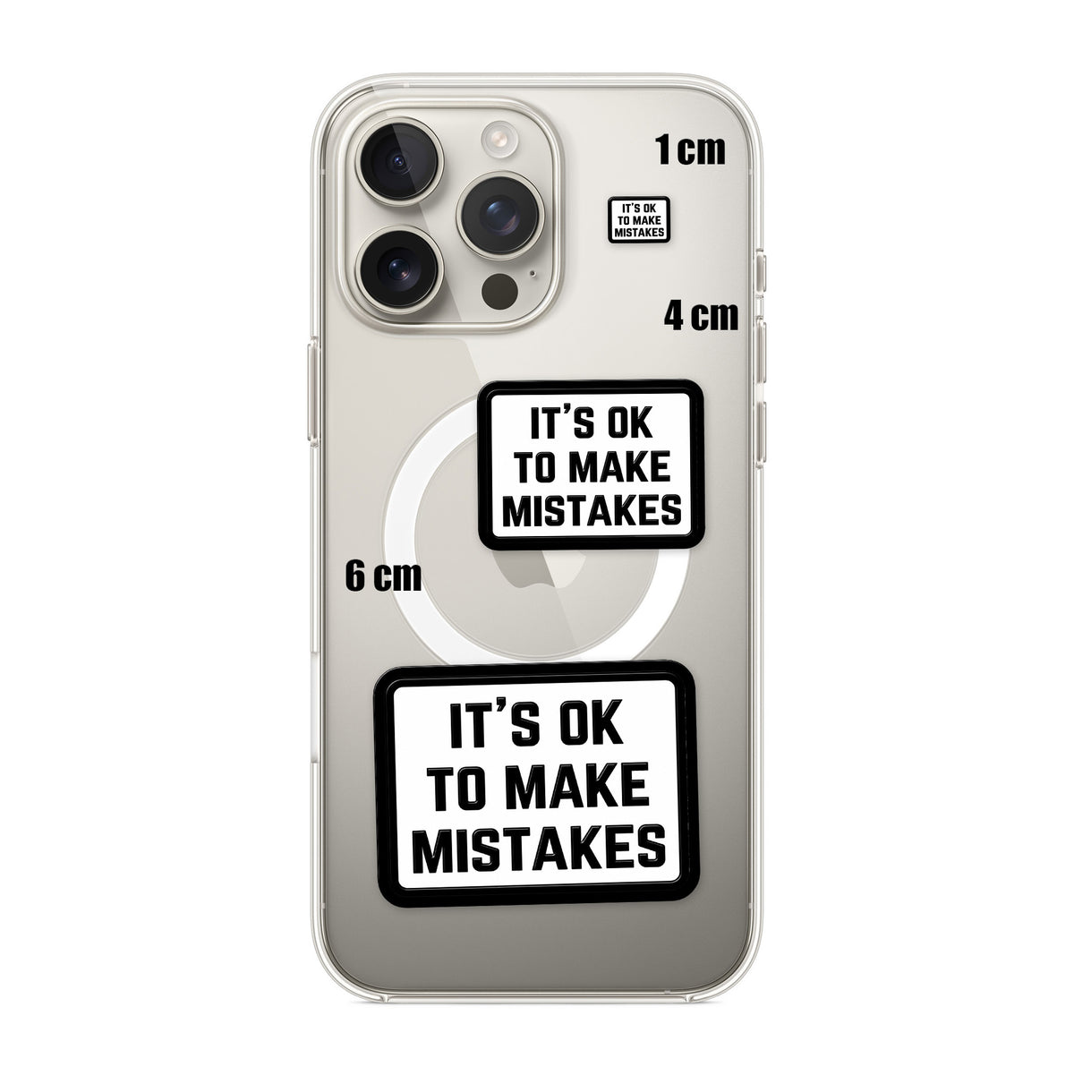 It's OK To Make Mistakes