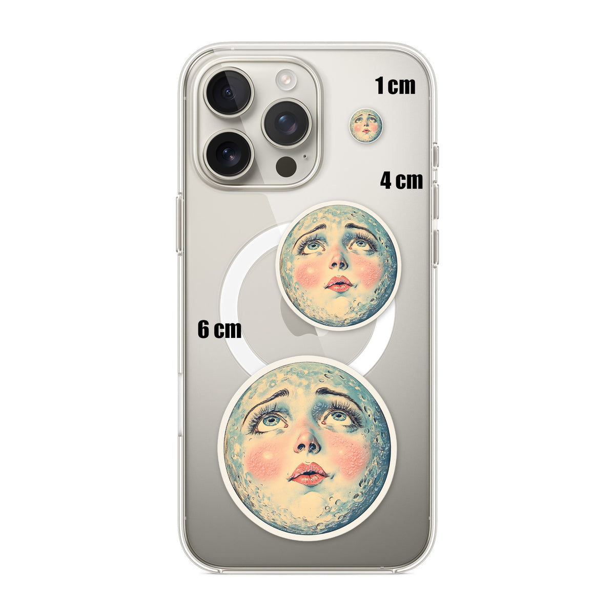 Moon Face Portrait