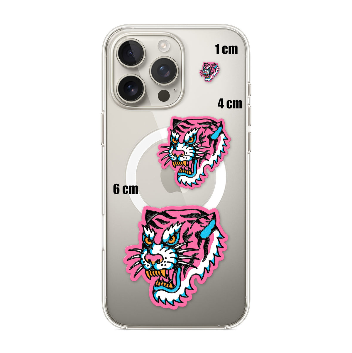 Neon Tattoo Tiger