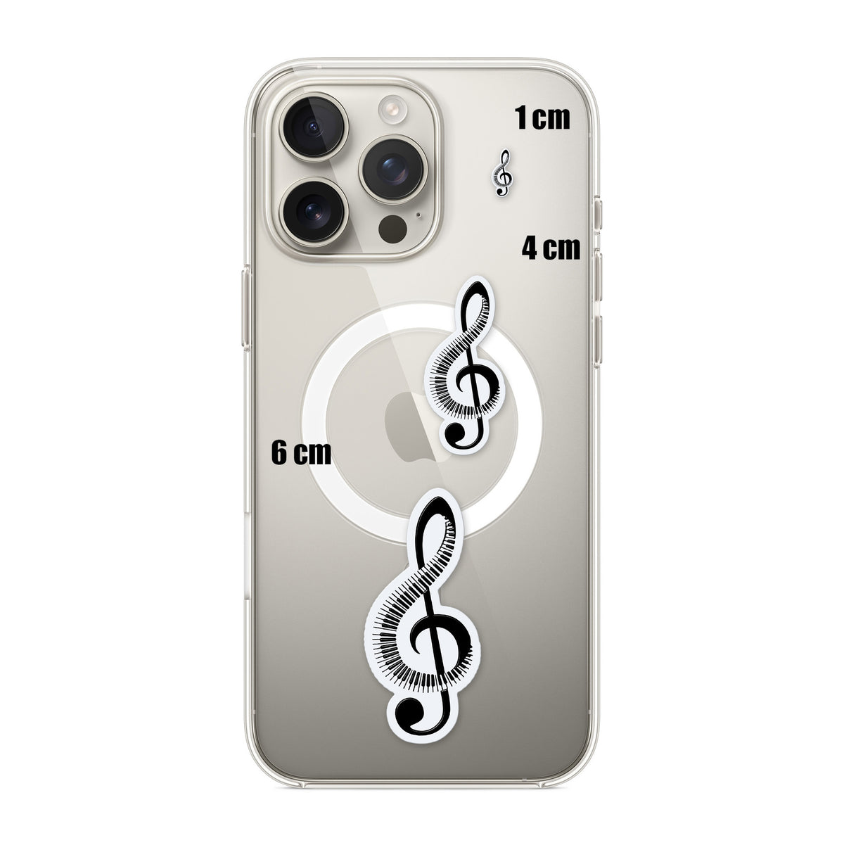Piano Key Clef