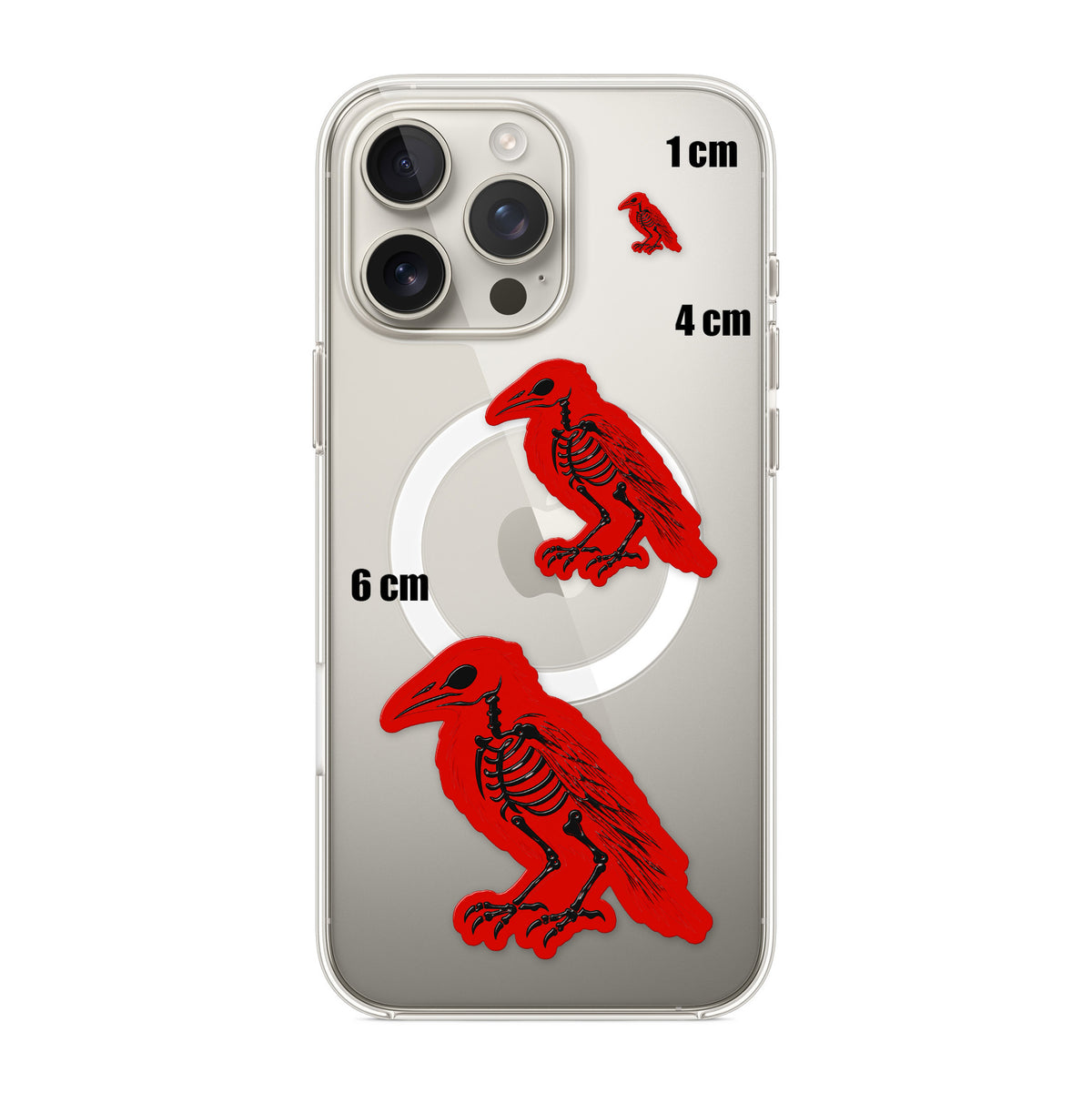Red Raven Skeleton