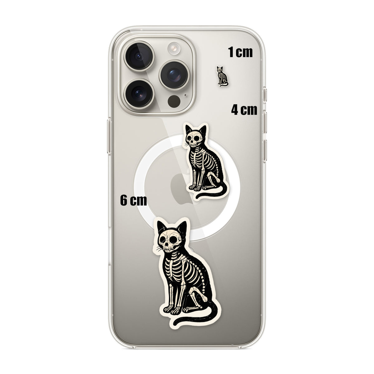 Skeleton Cat Side