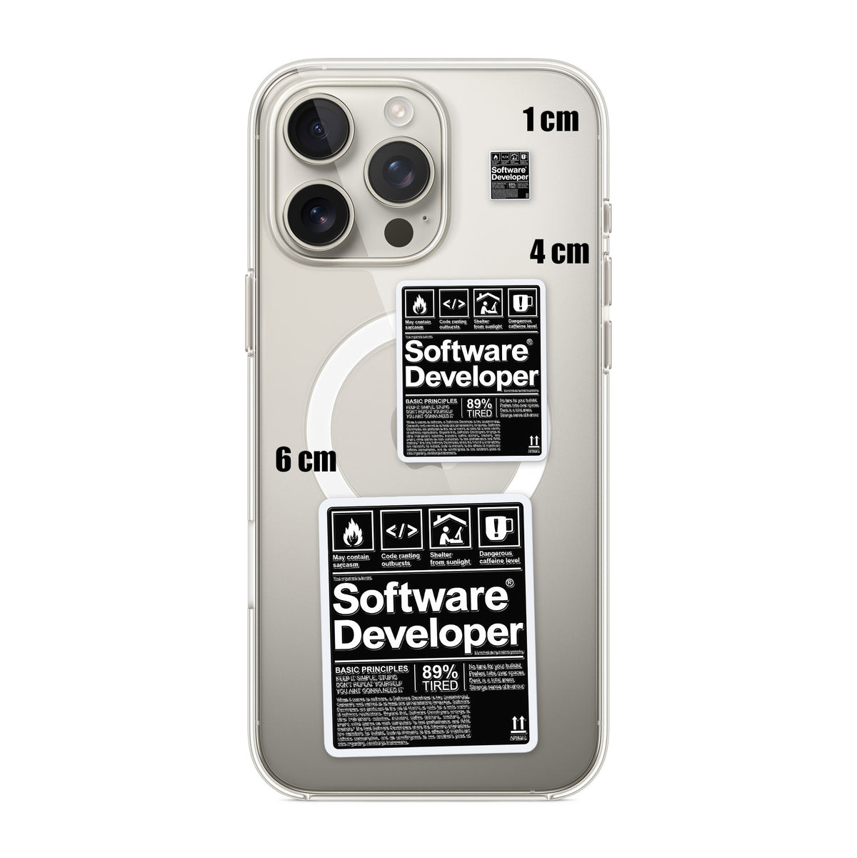 Software Developer Label