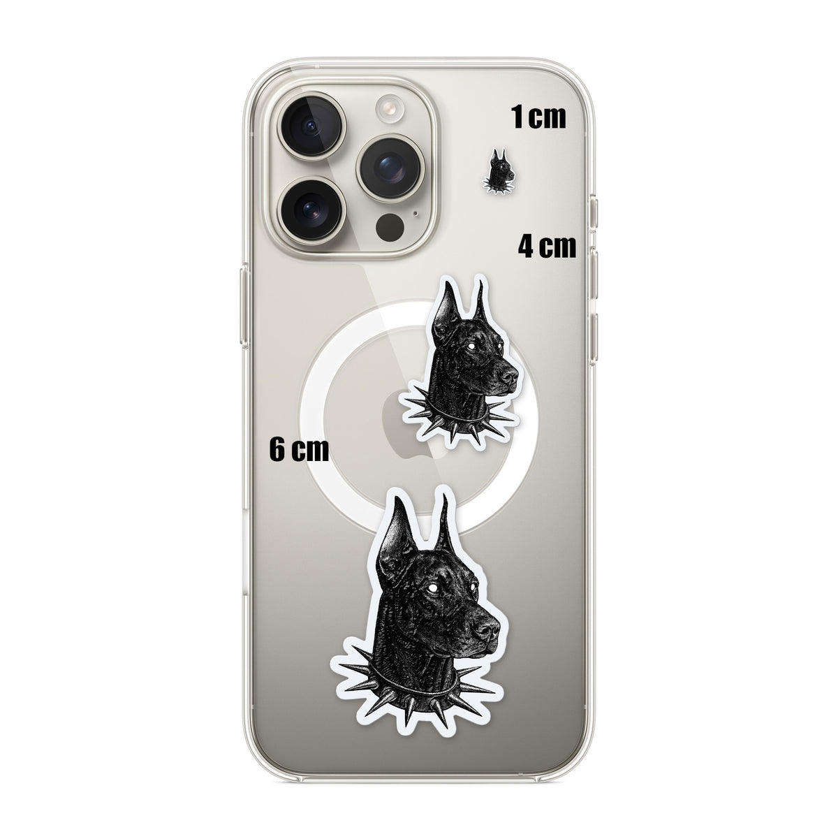 Spiked Doberman