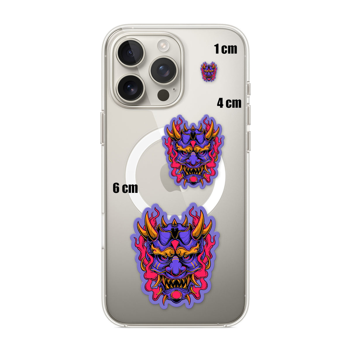 Violet Oni Mask