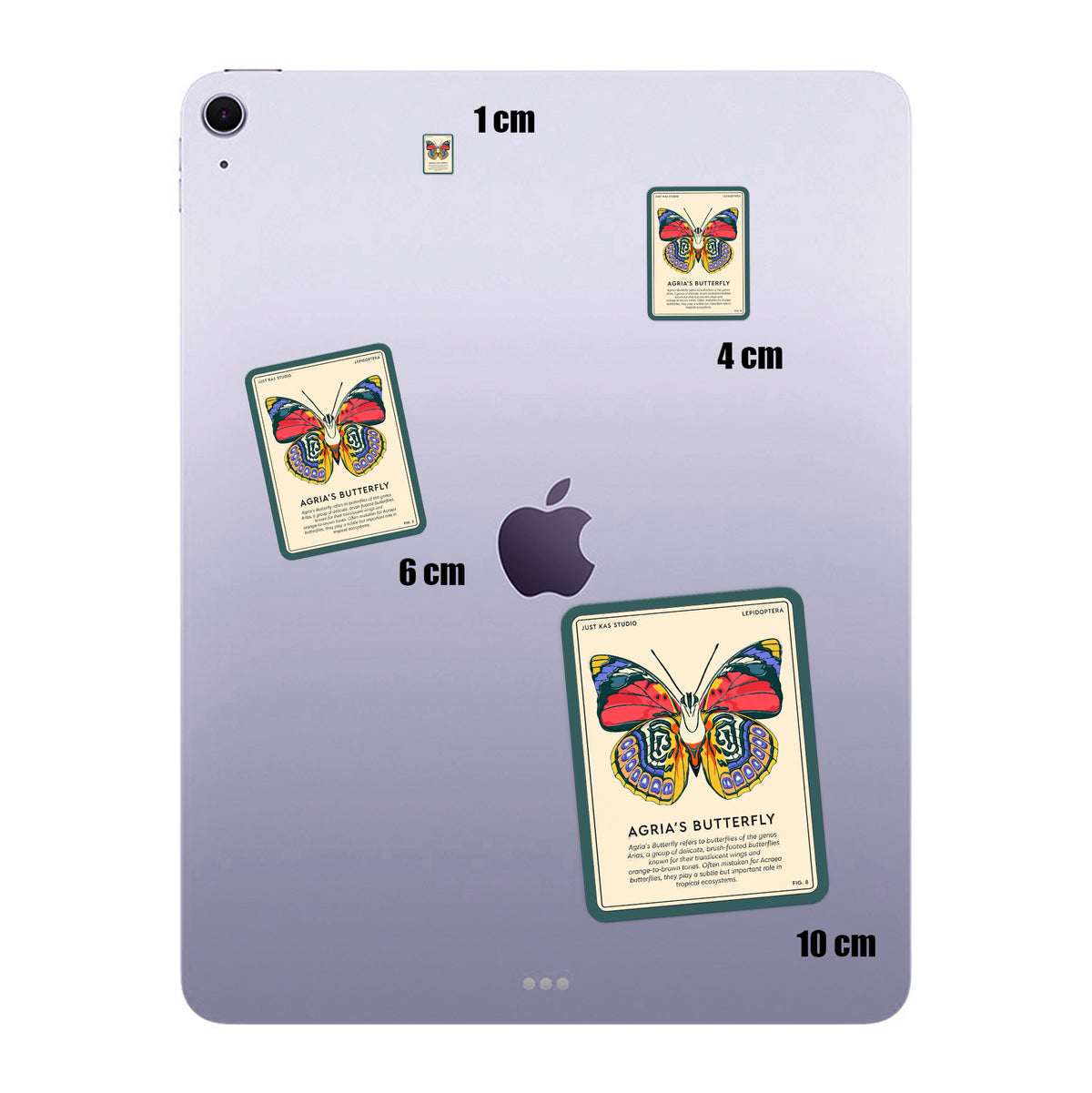 Agria Butterfly Poster