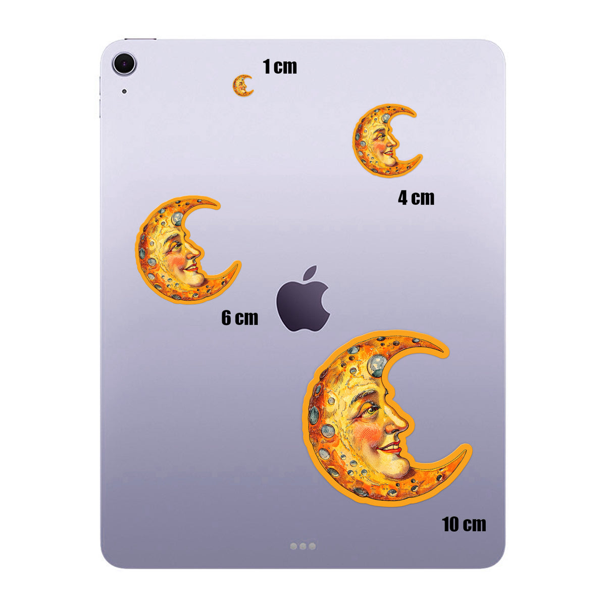 Golden Moon Face