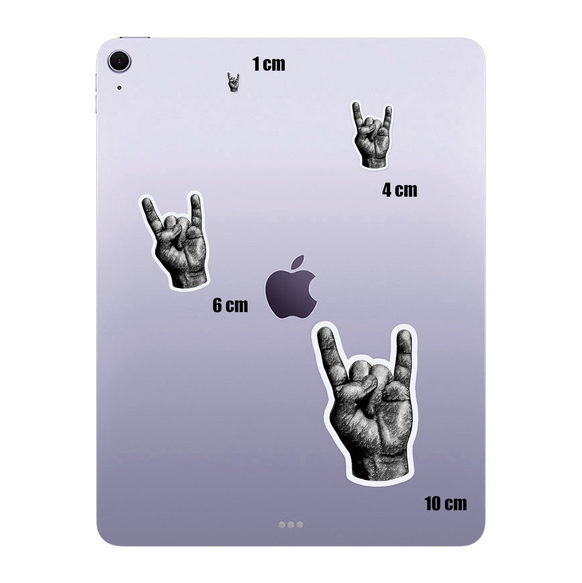 Halftone Horns Hand