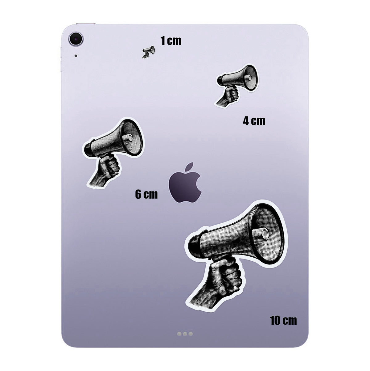 Halftone Megaphone