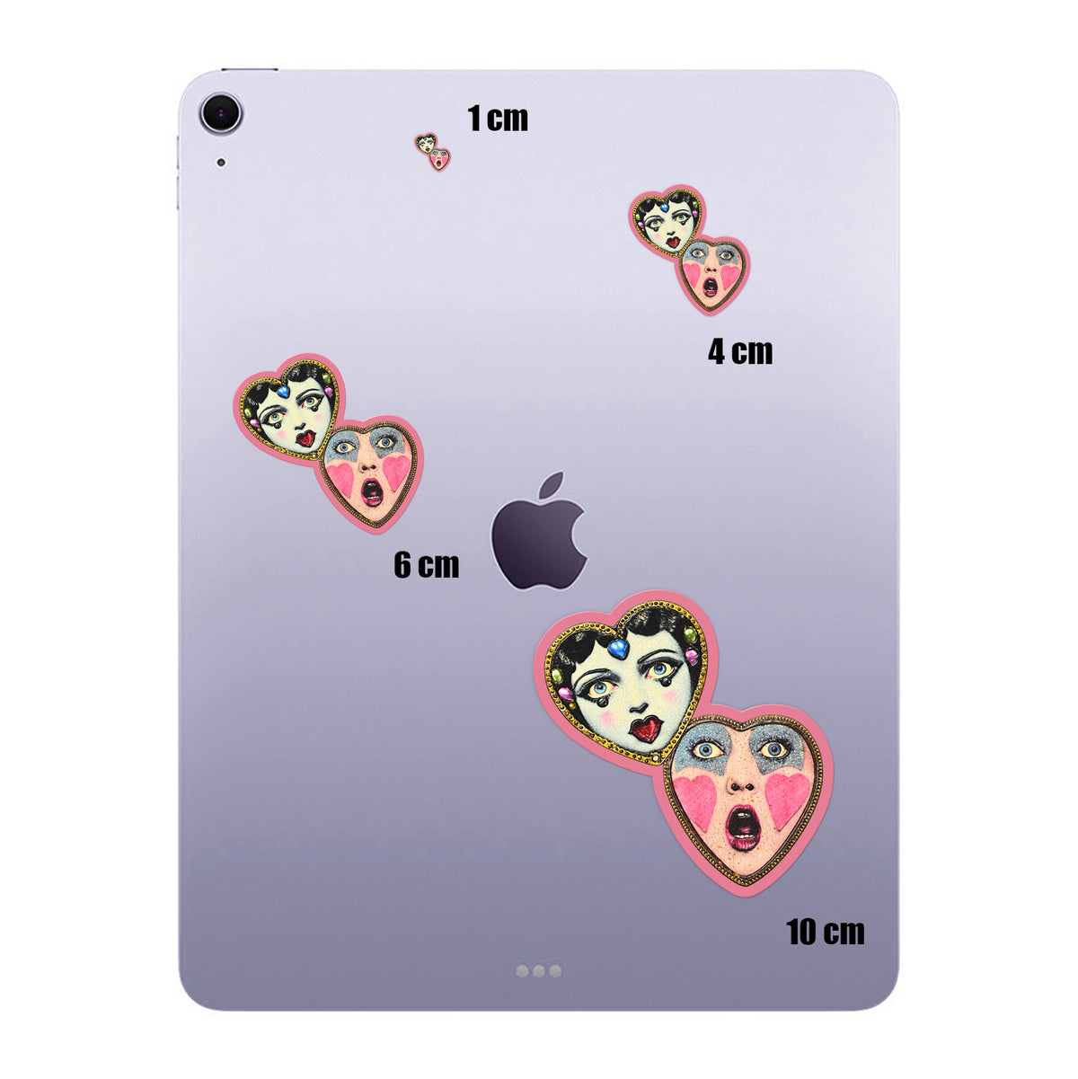 Heart Face Collage