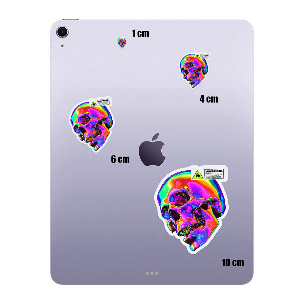 Holo Warning Skull