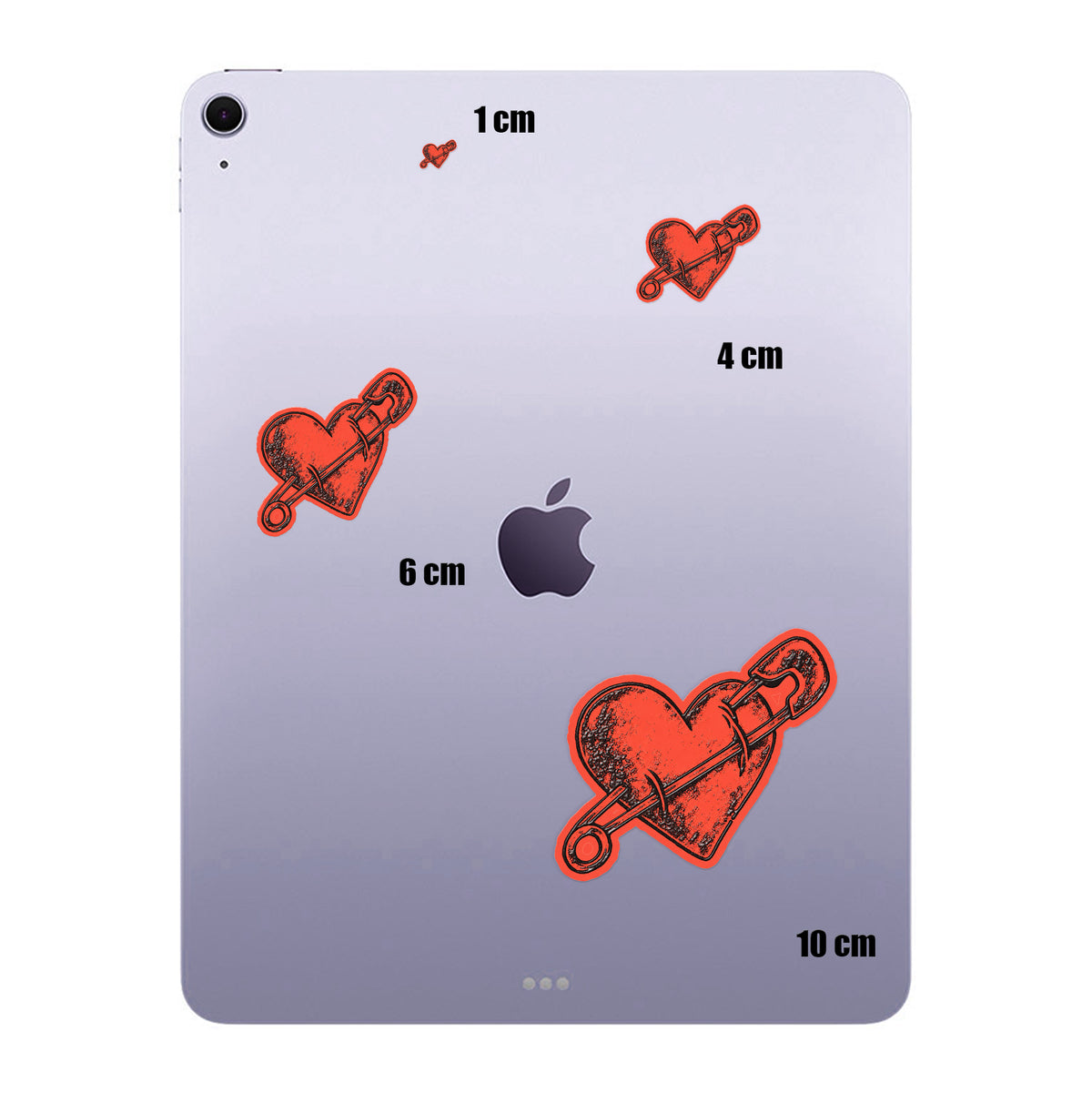 Safety Pin Heart
