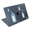 Blue Gin Bottle