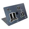 Engraved Top Hat