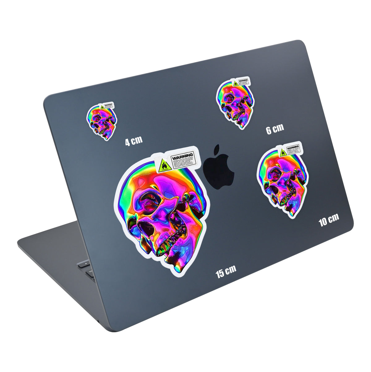 Holo Warning Skull
