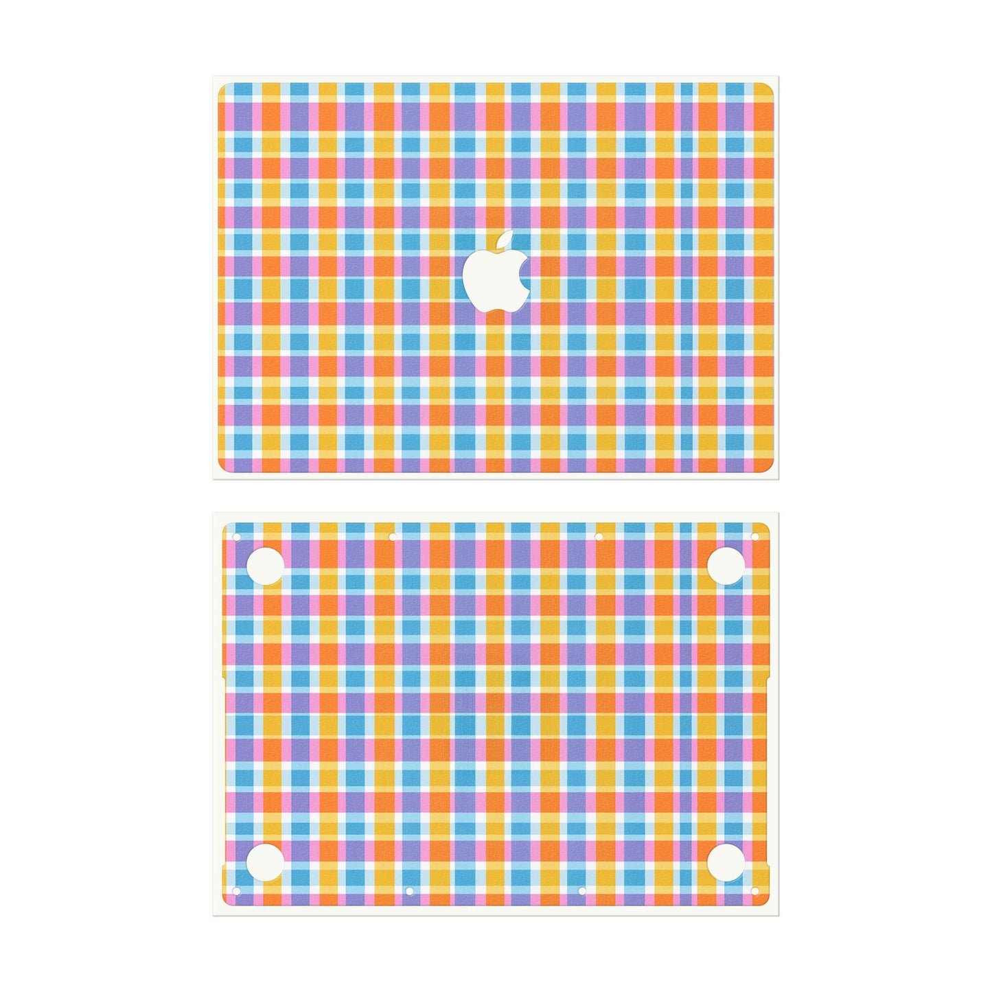 Candy Plaid - MacBook