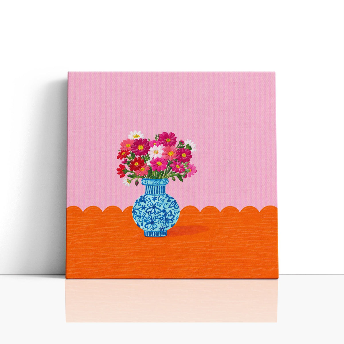 MC - Blue Vase Bouquet