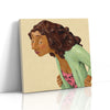MC - Curly-Haired Woman