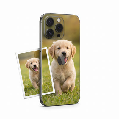iPhone Kaplama — Kendi Tasarımın: kendi fotoğrafınla kişiselleştirilmiş iPhone kaplaması