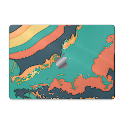 Liquid Touch MacBook kaplama – cihaz üzerinde