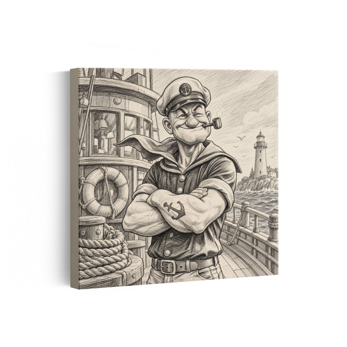MC - Sailor Popeye Sketch