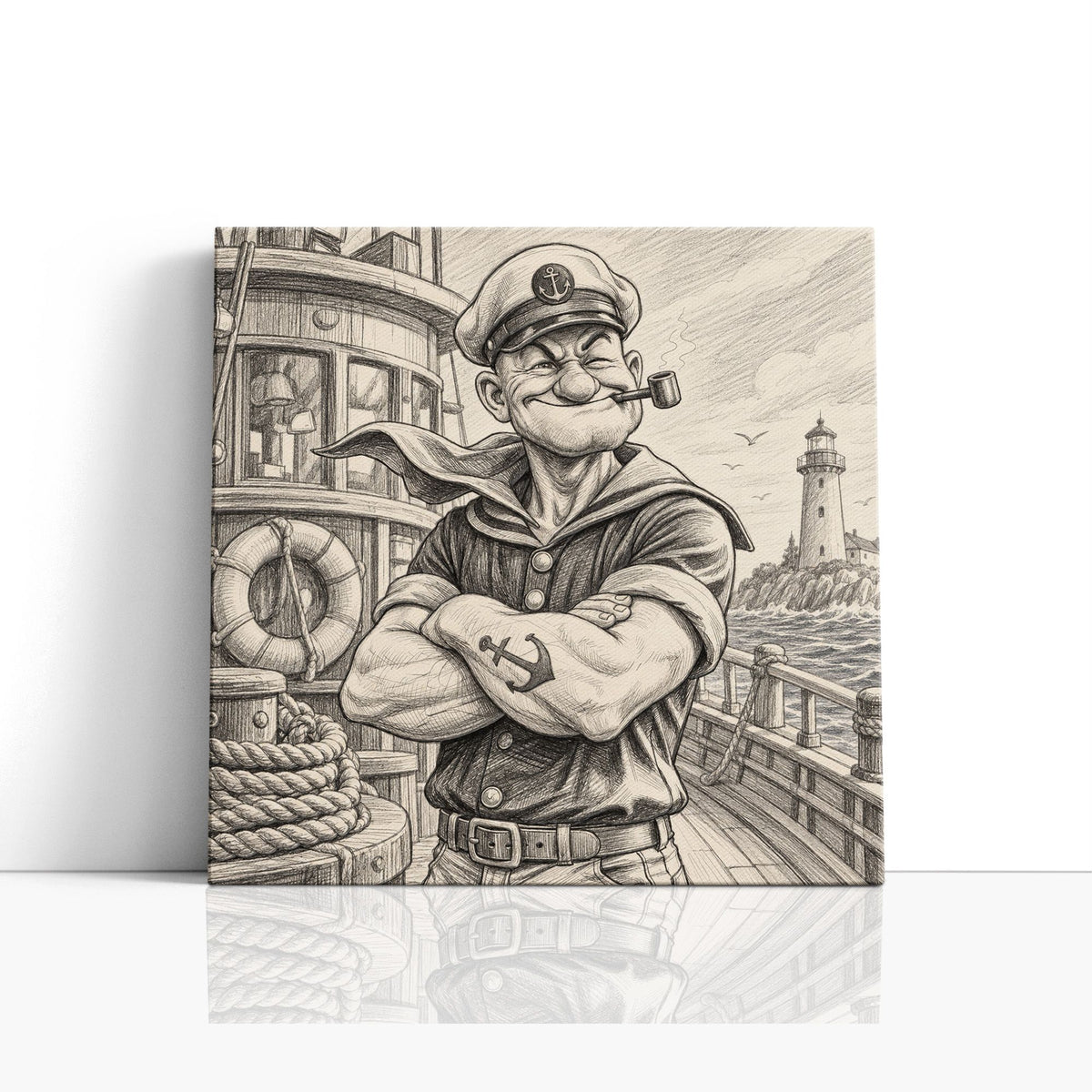 MC - Sailor Popeye Sketch