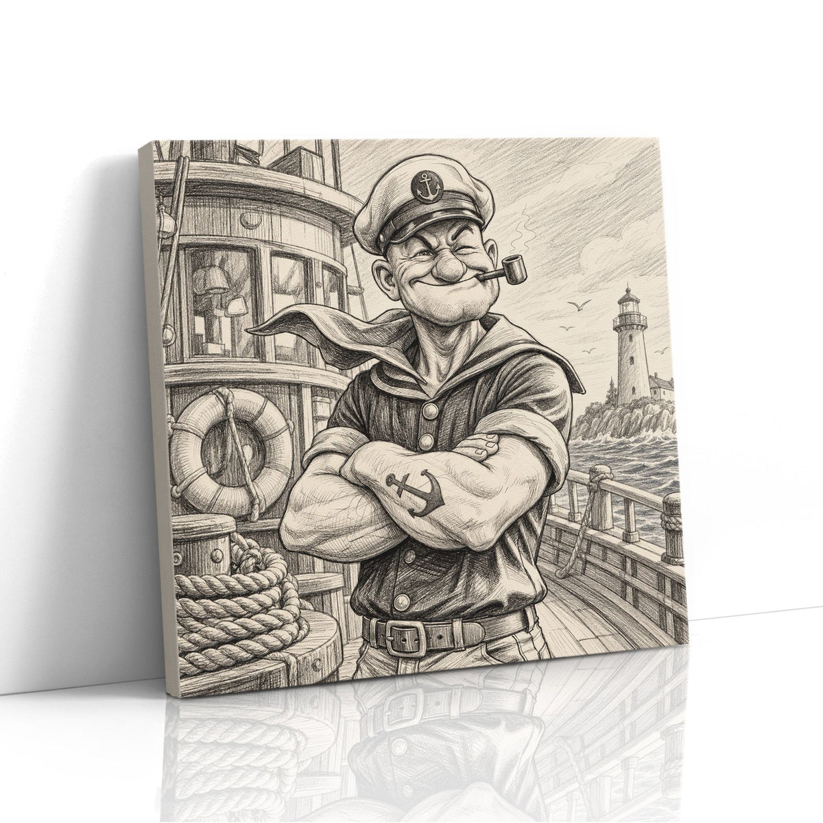 MC - Sailor Popeye Sketch