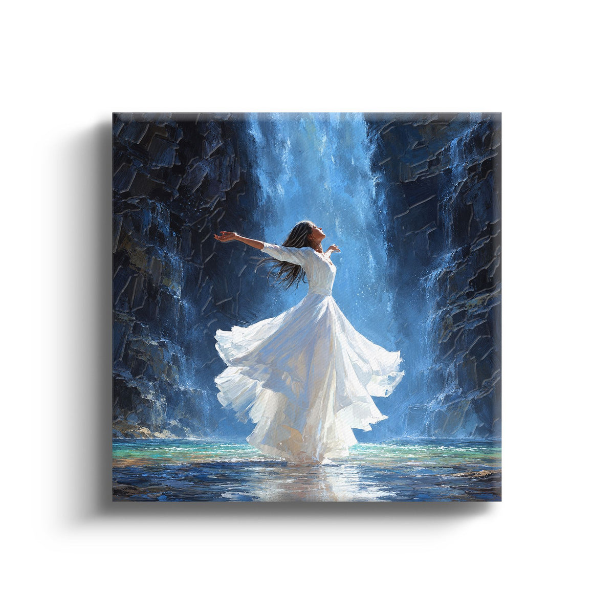MC - Woman at Waterfall