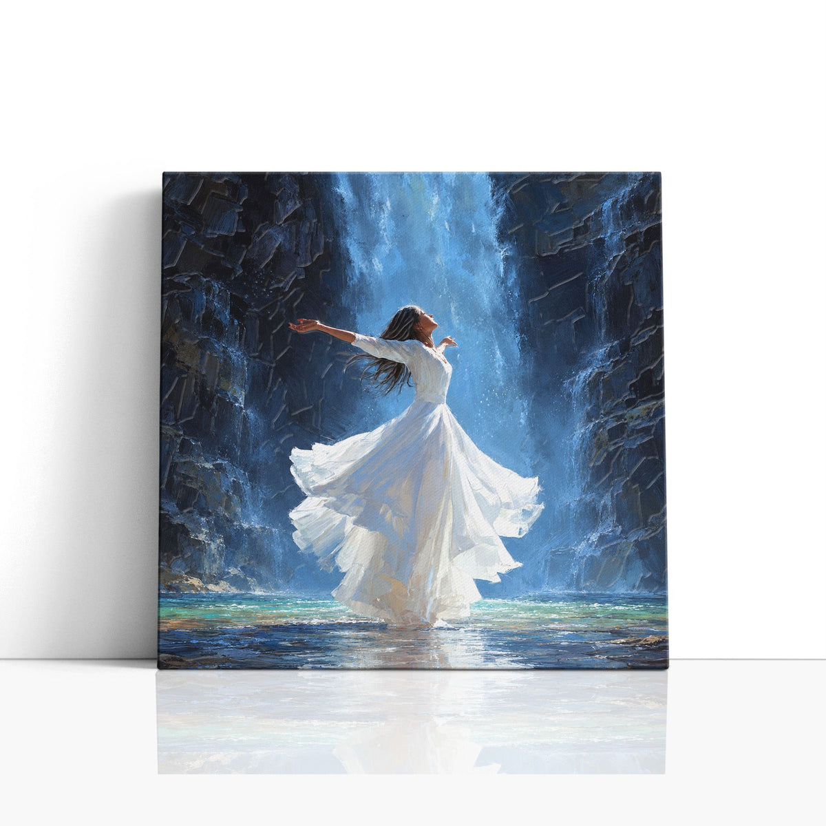 MC - Woman at Waterfall