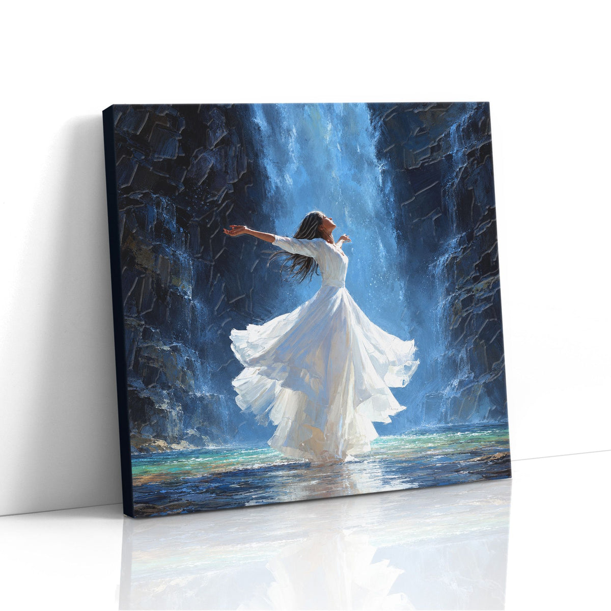 MC - Woman at Waterfall