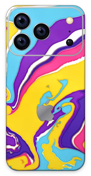 Liquid Touch desenli iPhone kaplama